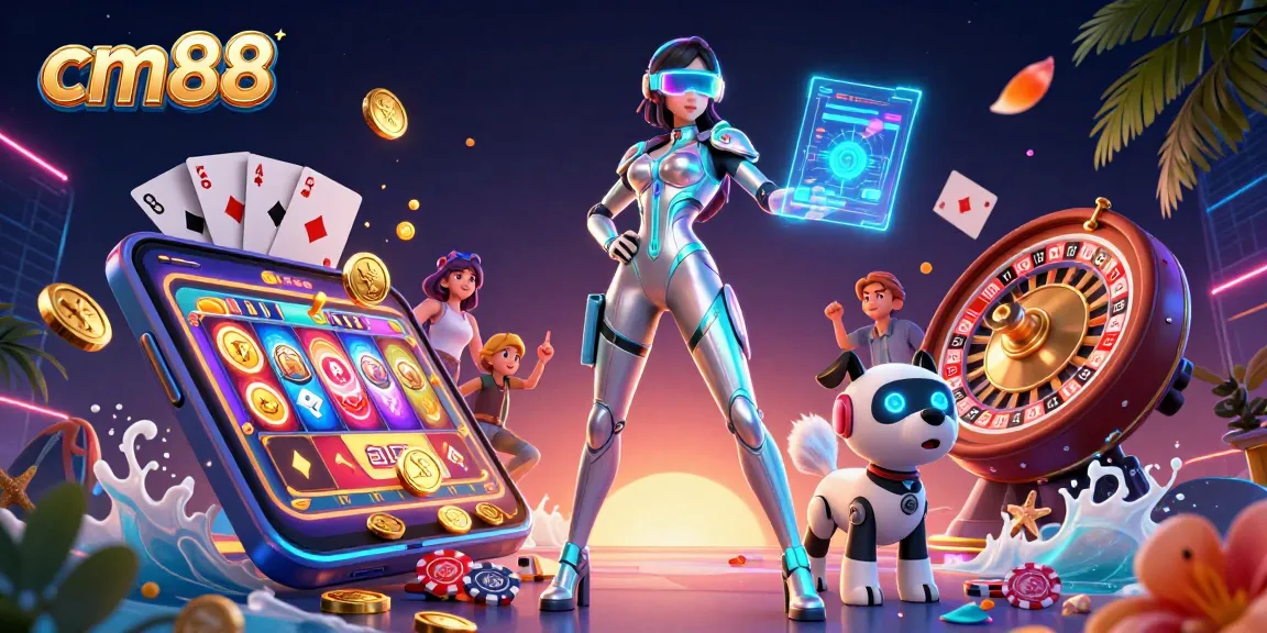 Experience the excitement of cm88 with vibrant slot games and interactive casino environments.