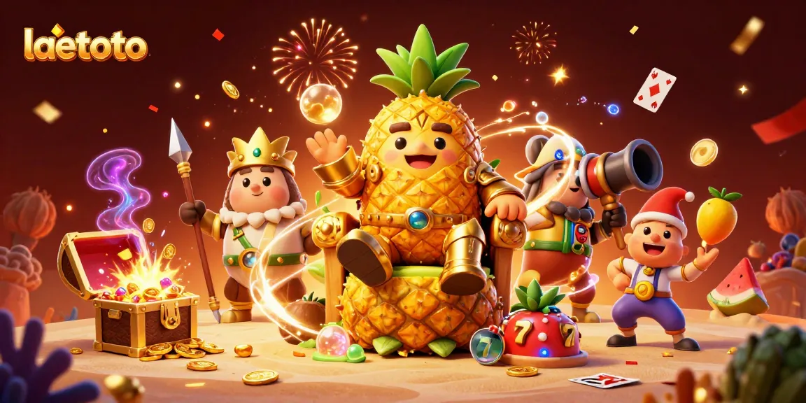 Experience legendary wins at laetoto with vibrant casino characters and rich gaming elements.