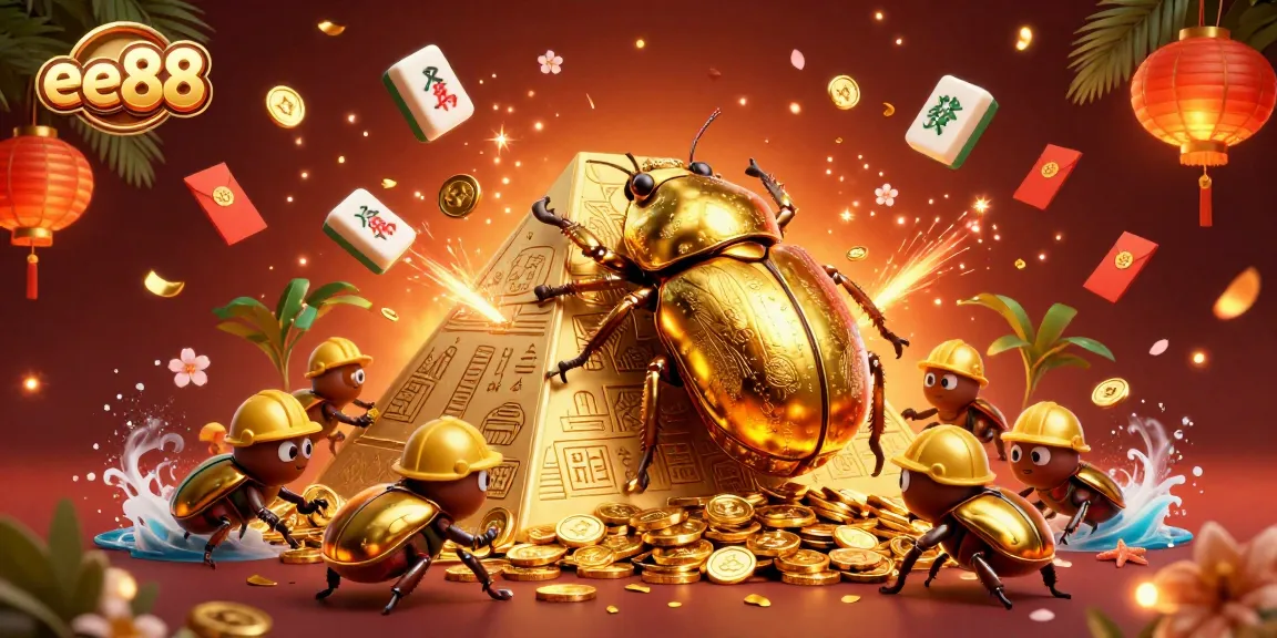 Experience exciting gameplay at ee88 with a vibrant casino scene filled with treasures.