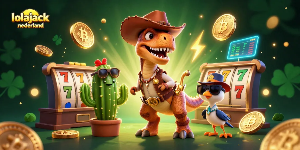 Join the fun at lolajack-nederland with exciting slot games and cartoon characters in a rich 3D environment.