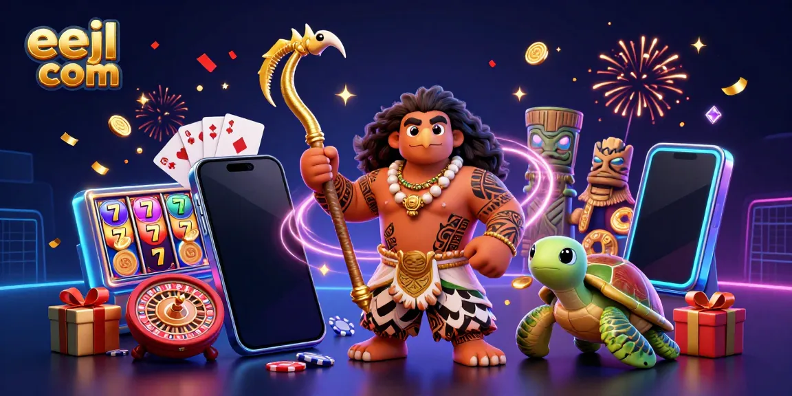 Experience fun gaming thrills at eejl com with vibrant casino elements and lively characters.