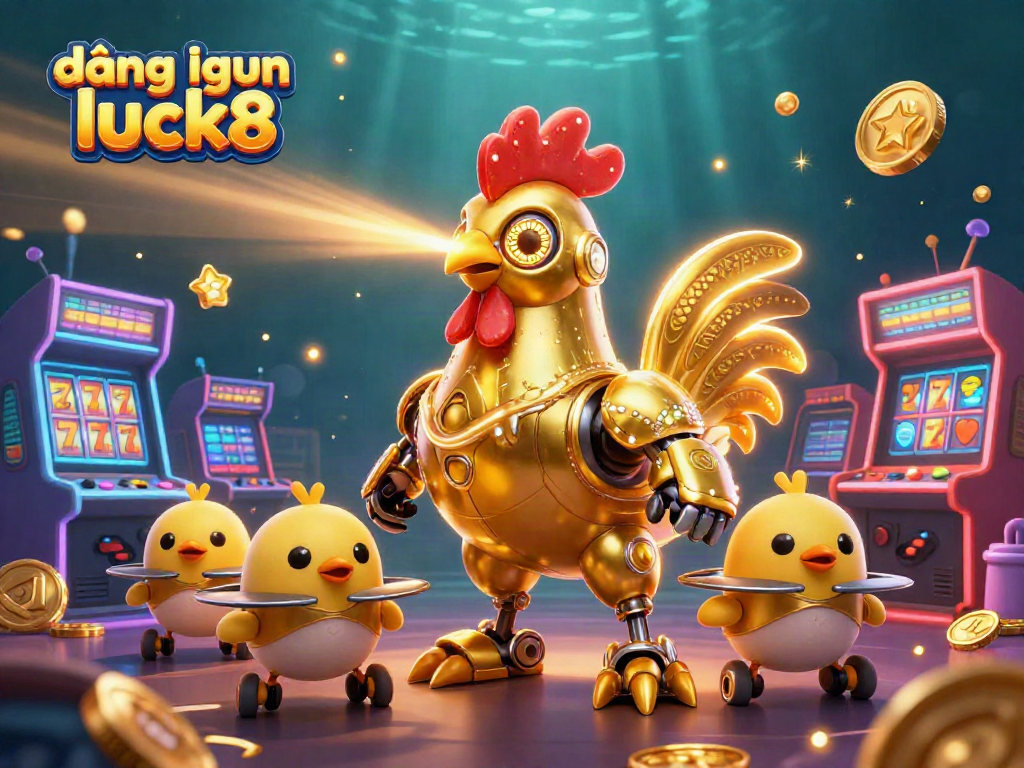 Experience exciting gameplay with đăng nhập luck8 as vibrant 3D illustrations capture the thrill of slots and casino action.