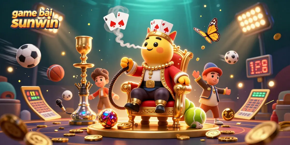 Engage players with an exciting game bài sunwin scene of betting, symbols, and vibrant 3D action.