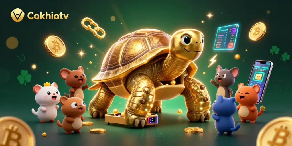 Cakhiatv showcases exciting 3D casino experience with vibrant characters and digital gaming elements.