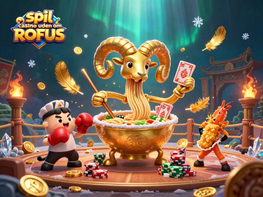 Experience thrilling play at spil casino uden om ROFUS with vibrant, action-packed elements and characters.