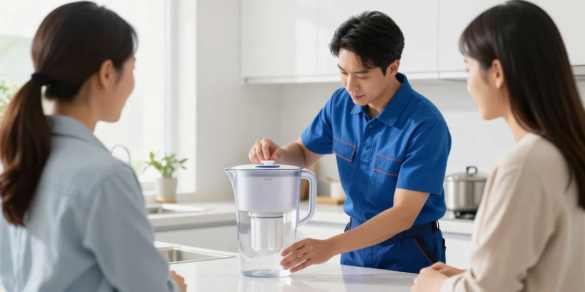 Waterdrop ED01AW Electric Water Filter Pitcher Installed by Local Professional Contractor