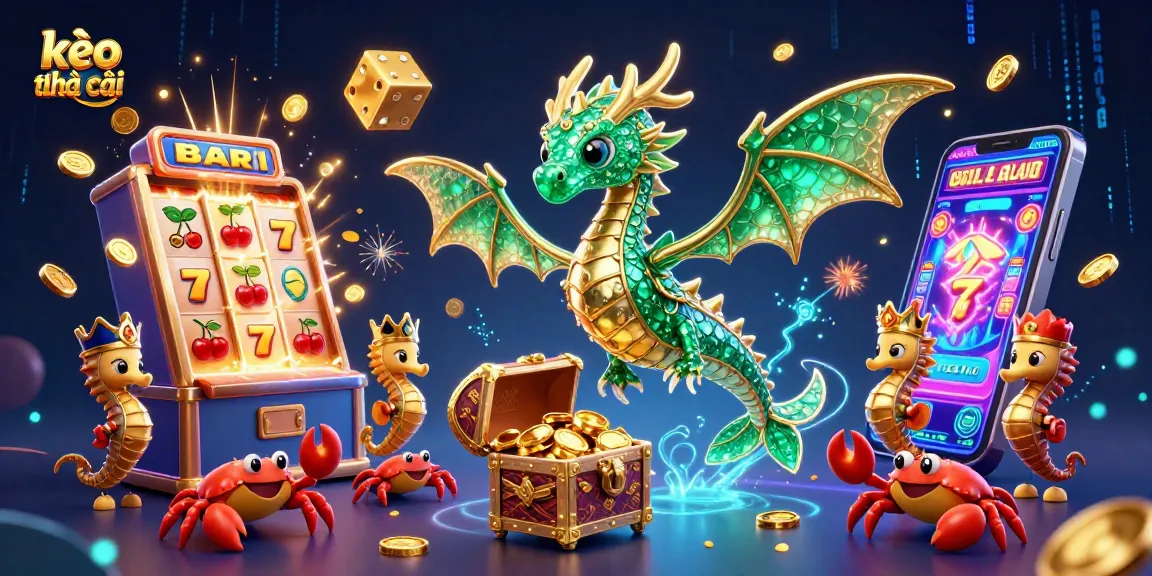 Spin the kèo nhà cái slot machines for a chance to win treasures in this magical undersea casino adventure.