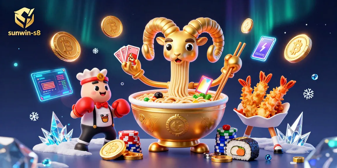 sunwin-s8 enhances gameplay with unique characters in a vibrant 3D casino setting