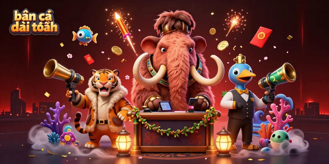Experience thrilling bắn cá đổi thưởng action with vibrant characters and dynamic game elements.