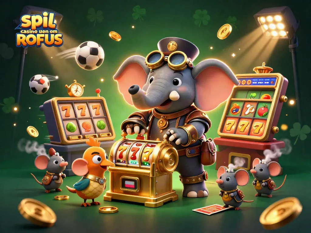 Experience thrilling games at spil casino uden om ROFUS with exciting jackpot features and vibrant graphics.