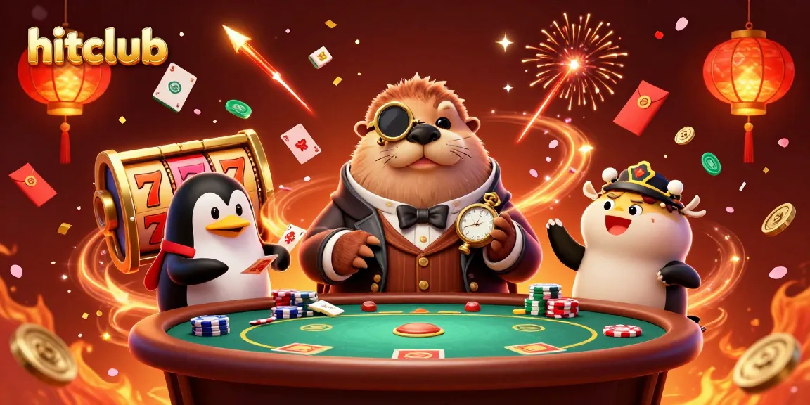 Experience thrilling gameplay at hitclub with a vibrant underwater casino scene featuring charming characters.