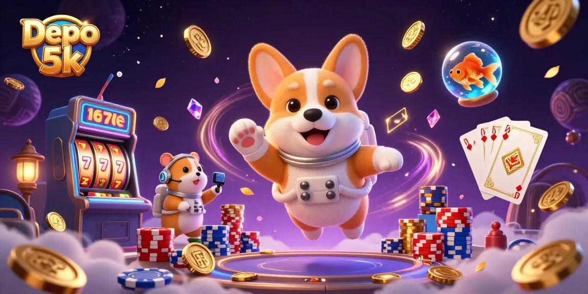 Menang dengan Depo 5k sambil bermain slot, pengalaman permainan yang seru di kasino online.