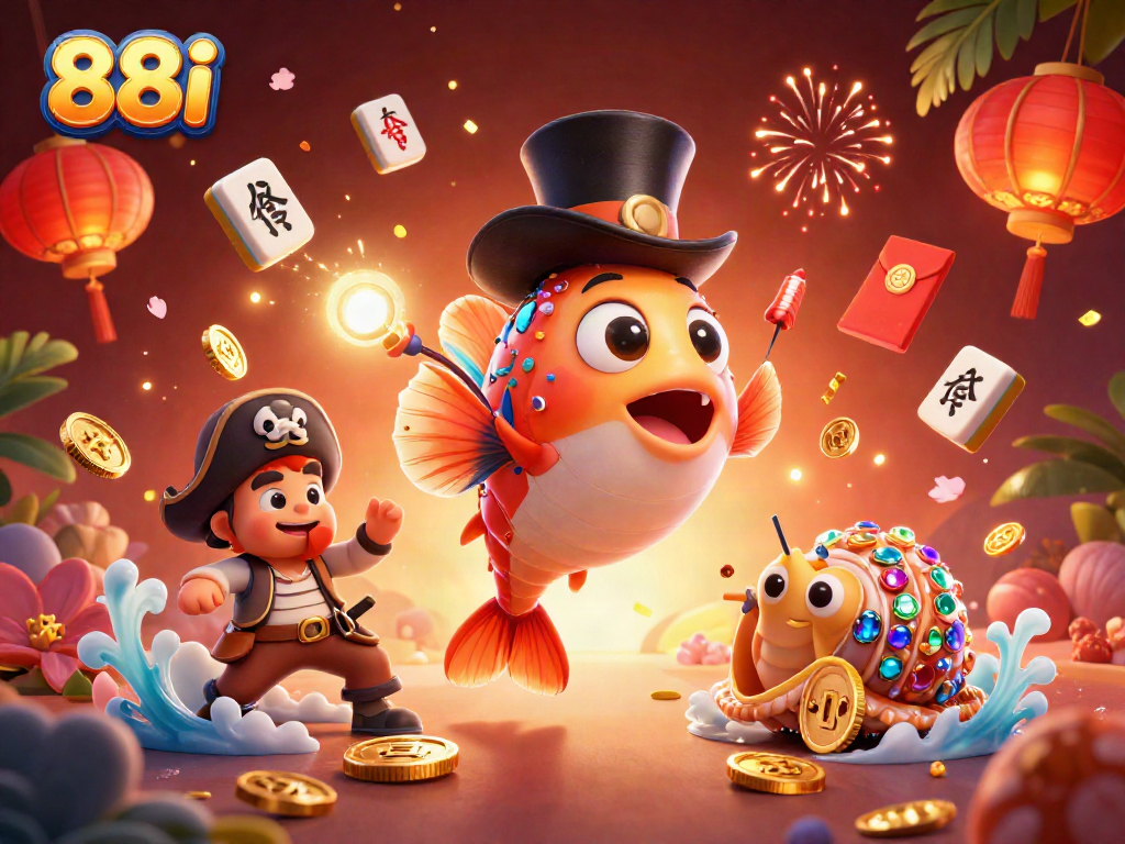 Engage in thrilling gaming adventures at 88i with a vibrant underwater scene featuring treasure and excitement