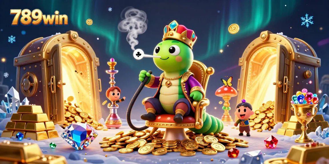 Engage in thrilling gaming adventures at 789win with vibrant 3D characters and casino elements.